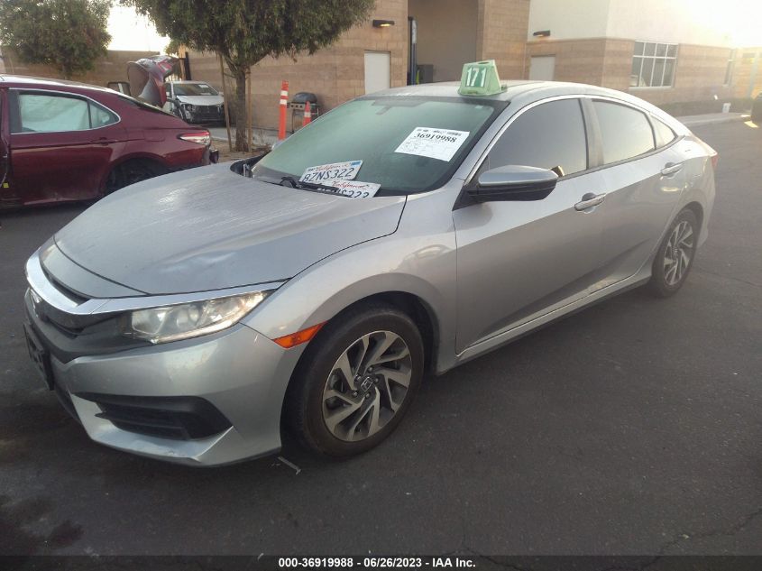 2017 HONDA CIVIC SEDAN EX - 2HGFC2F73HH540534
