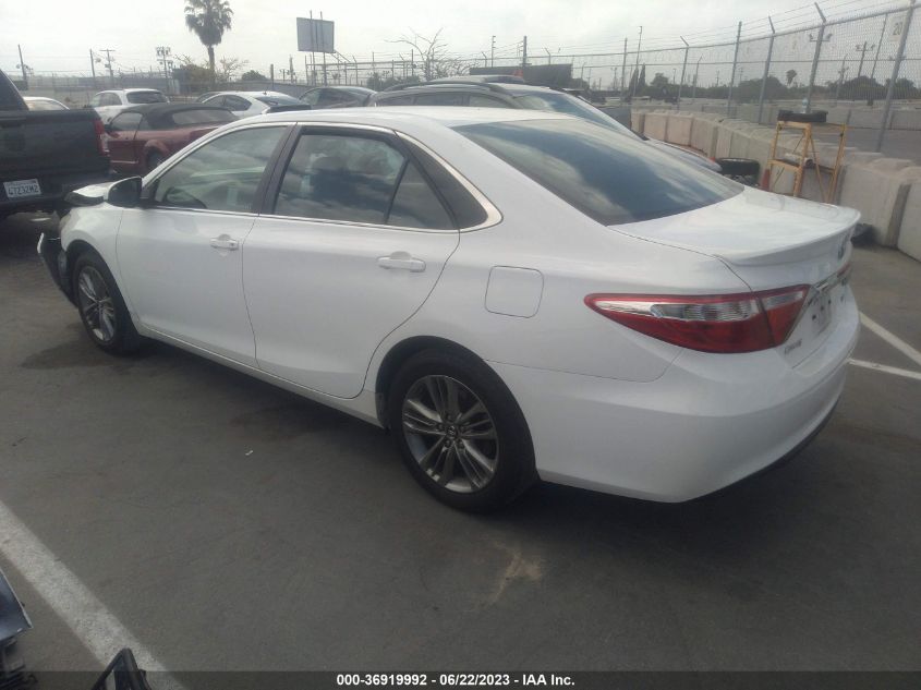 2017 TOYOTA CAMRY XLE/SE/LE/XSE - 4T1BF1FK2HU782677