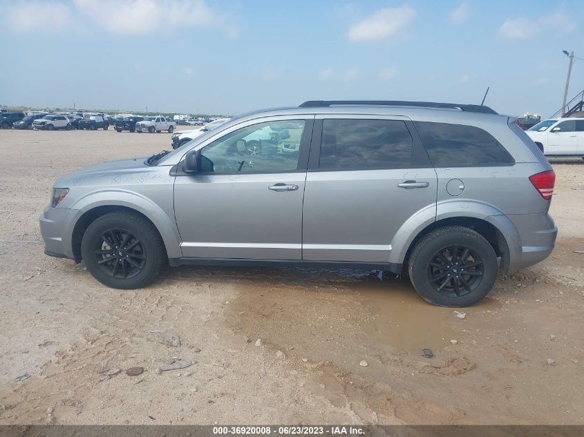 2020 DODGE JOURNEY SE - 3C4PDCAB0LT273404
