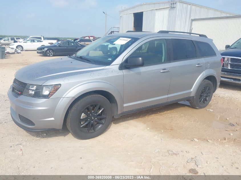 2020 DODGE JOURNEY SE - 3C4PDCAB0LT273404