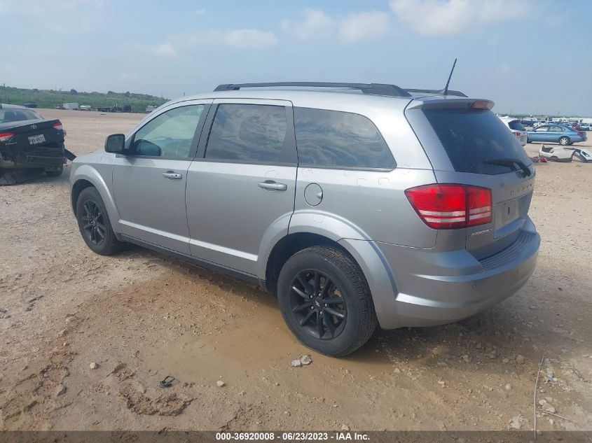 2020 DODGE JOURNEY SE - 3C4PDCAB0LT273404