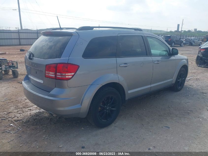 2020 DODGE JOURNEY SE - 3C4PDCAB0LT273404