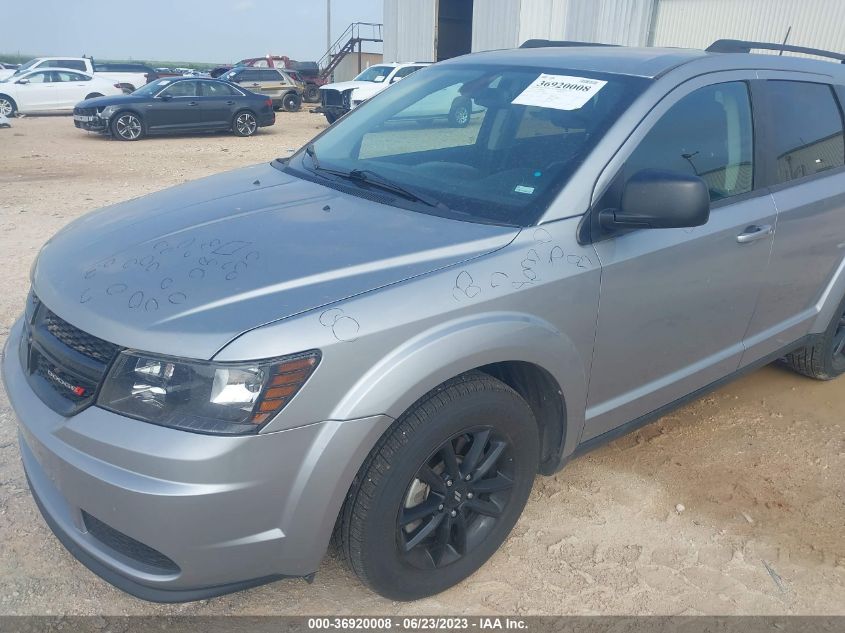2020 DODGE JOURNEY SE - 3C4PDCAB0LT273404