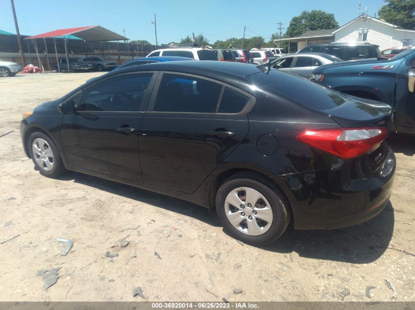 2016 KIA FORTE LX - KNAFK4A62G5458292