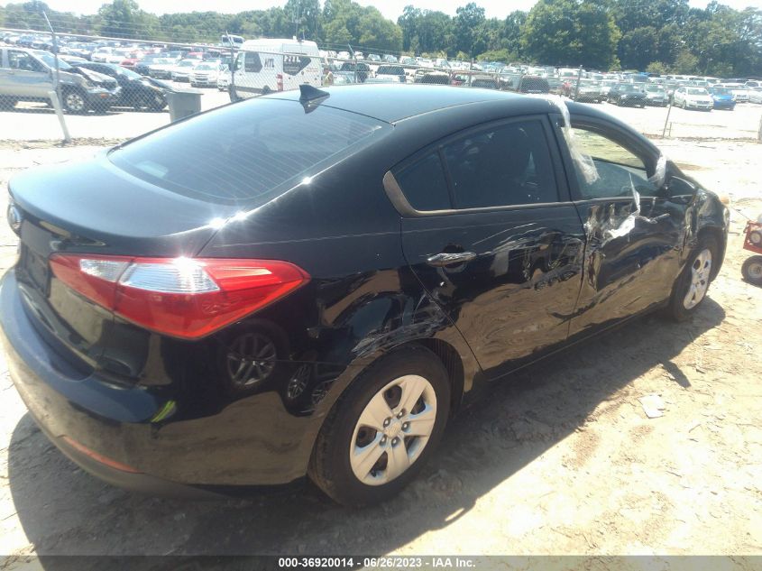 2016 KIA FORTE LX - KNAFK4A62G5458292