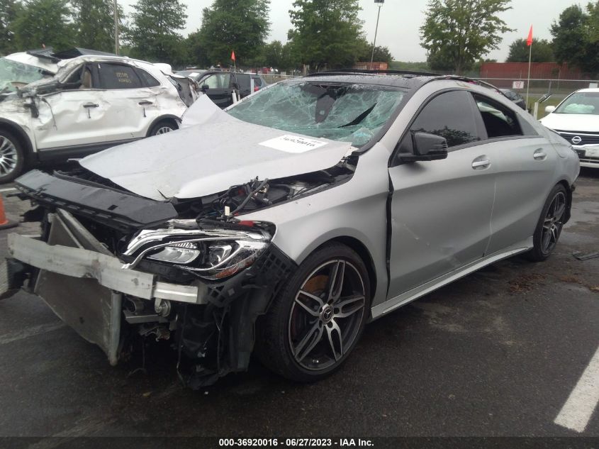 WDDSJ4GB7KN721285 Mercedes-Benz CLA 250 4MATIC 2