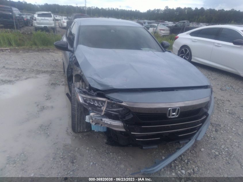 2022 HONDA ACCORD SEDAN SPORT - 1HGCV1F37NA078543