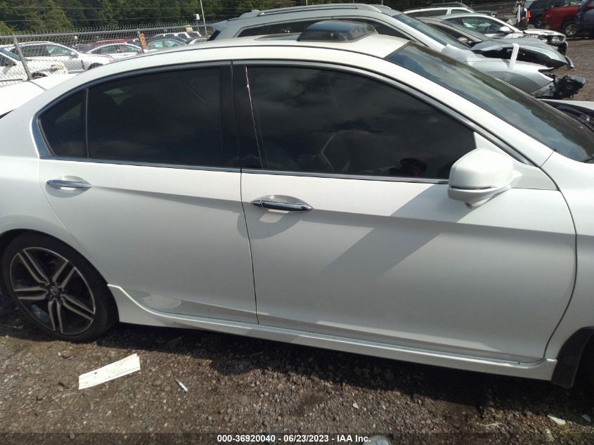 2017 HONDA ACCORD SEDAN TOURING - 1HGCR3F90HA012232