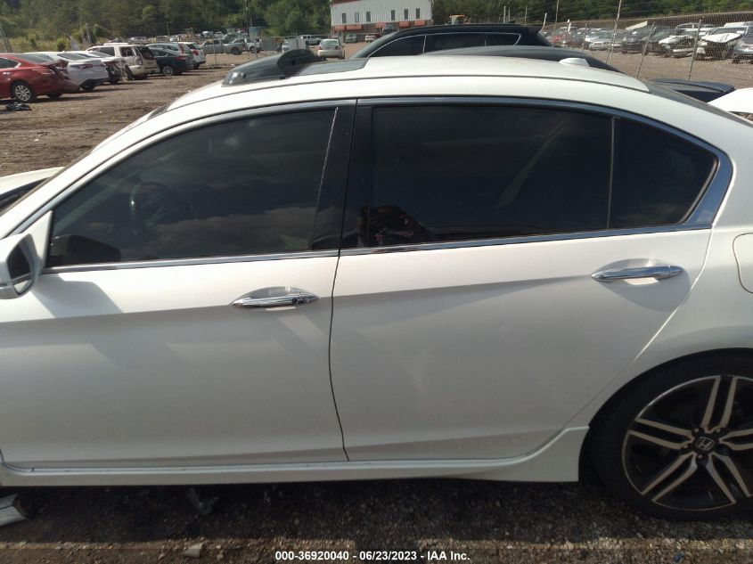 2017 HONDA ACCORD SEDAN TOURING - 1HGCR3F90HA012232