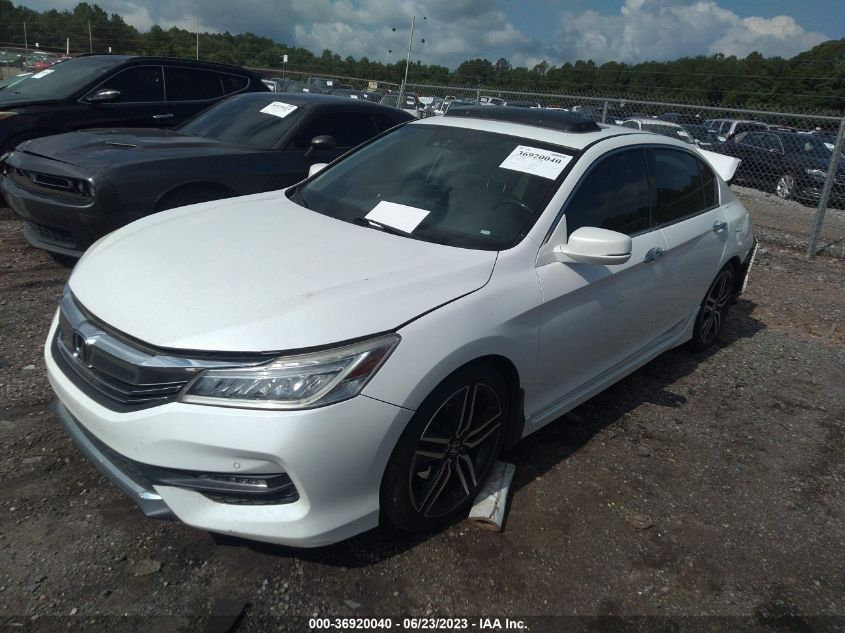 2017 HONDA ACCORD SEDAN TOURING - 1HGCR3F90HA012232