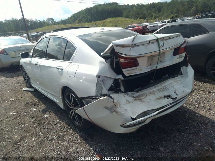 2017 HONDA ACCORD SEDAN TOURING - 1HGCR3F90HA012232