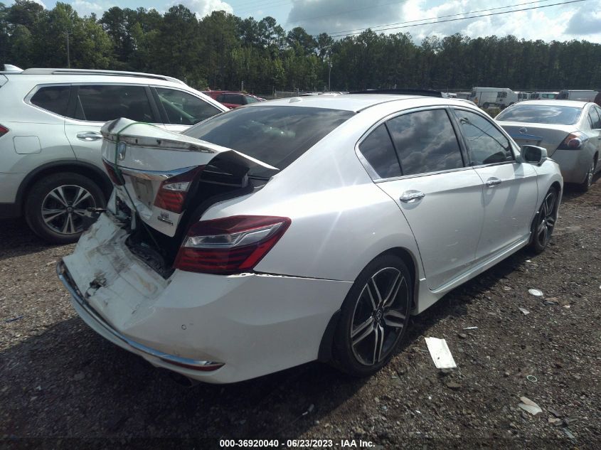 2017 HONDA ACCORD SEDAN TOURING - 1HGCR3F90HA012232