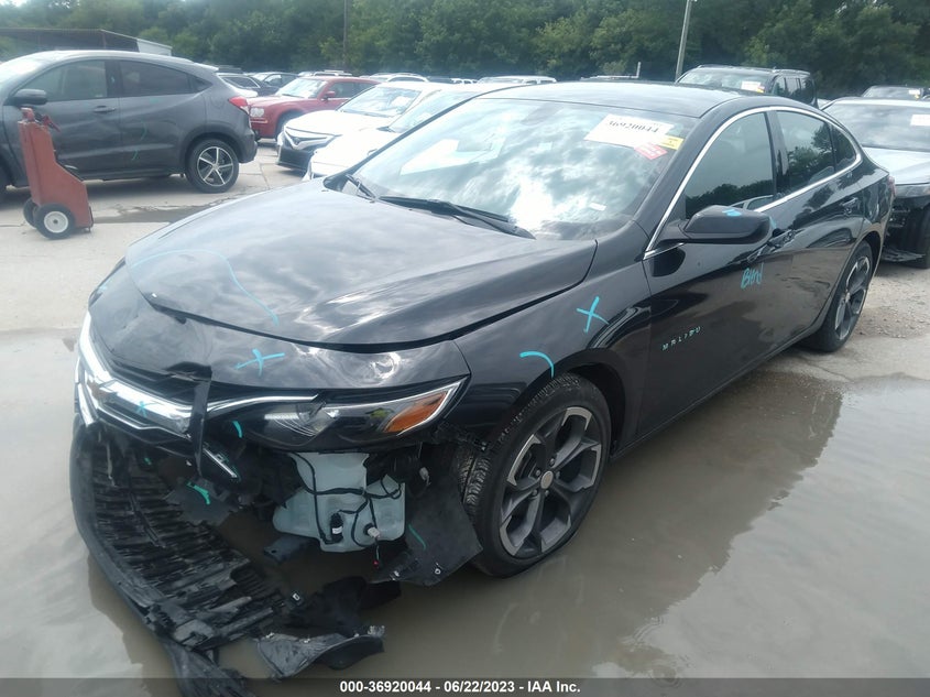 VIN 1G1ZD5ST7NF204890 2022 CHEVROLET MALIBU LT