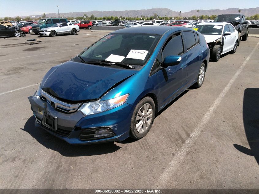 2013 HONDA INSIGHT EX - JHMZE2H77DS002455