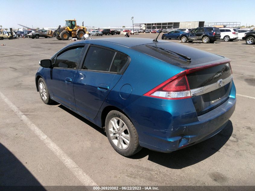 2013 HONDA INSIGHT EX - JHMZE2H77DS002455