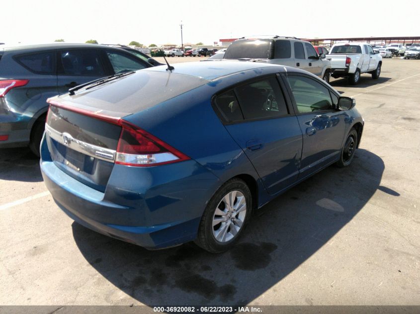 2013 HONDA INSIGHT EX - JHMZE2H77DS002455