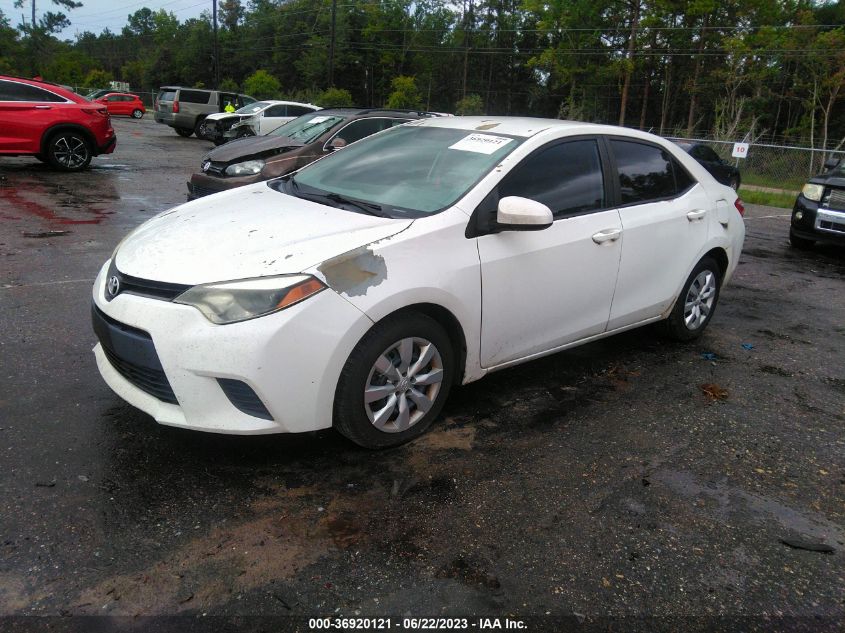 2014 TOYOTA COROLLA L/LE/LE PLS/PRM/S/S PLS - 5YFBURHE1EP099295