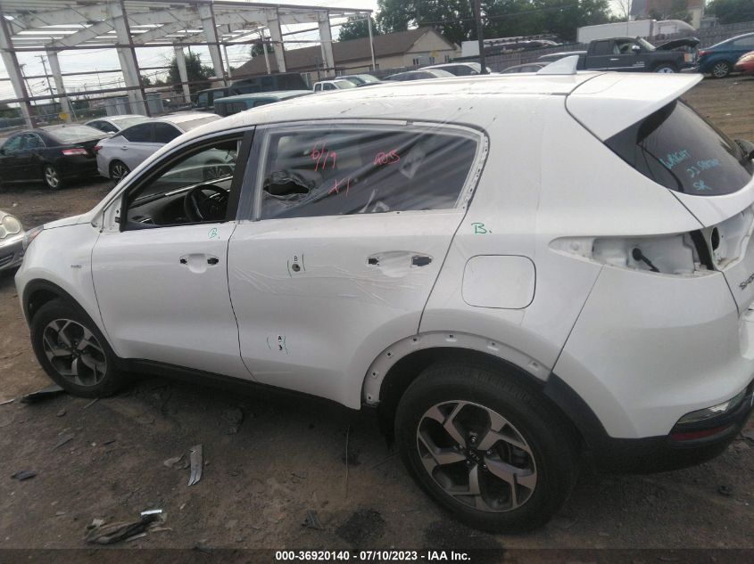 2022 KIA SPORTAGE LX - KNDPMCAC0N7968840