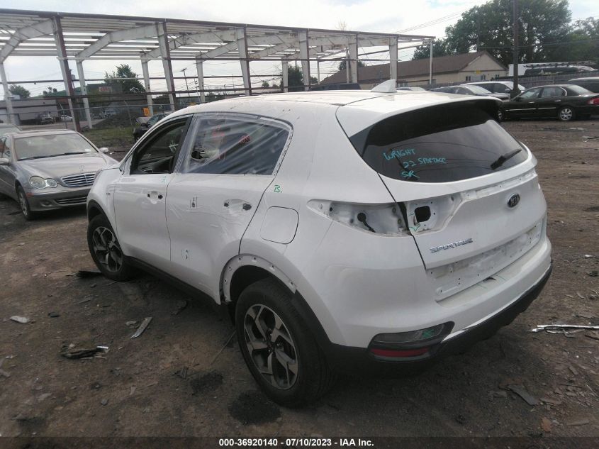 2022 KIA SPORTAGE LX - KNDPMCAC0N7968840