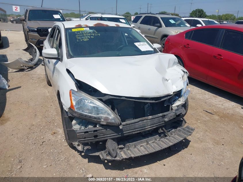 2015 NISSAN SENTRA SV - 3N1AB7AP2FY364490