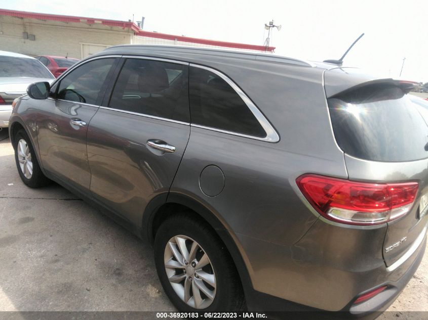 2017 KIA SORENTO LX - 5XYPG4A34HG234447