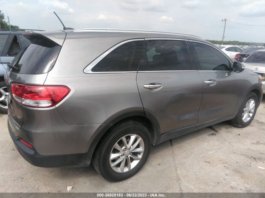 2017 KIA SORENTO LX - 5XYPG4A34HG234447