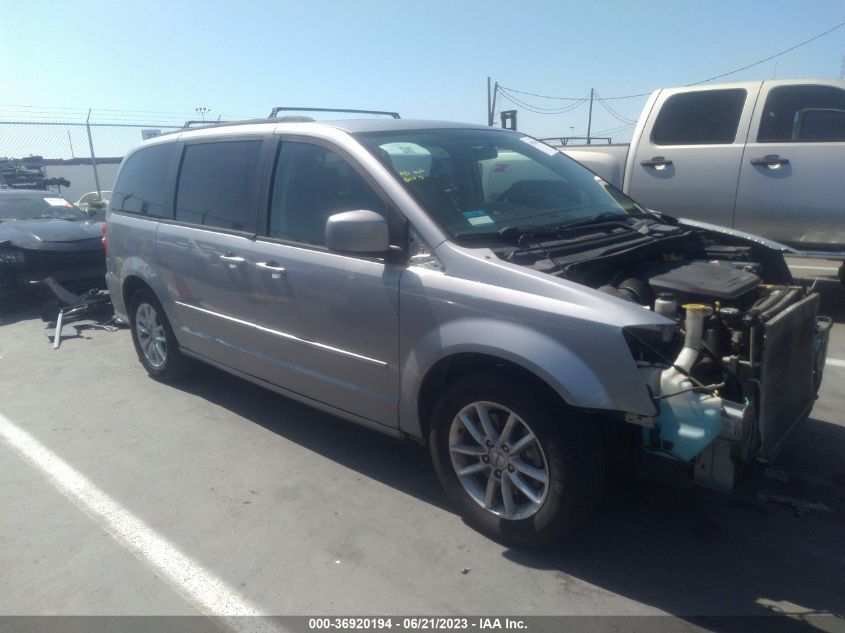 2016 DODGE GRAND CARAVAN SXT - 2C4RDGCG6GR363013