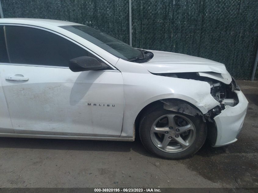 2016 CHEVROLET MALIBU LS - 1G1ZB5ST1GF298631