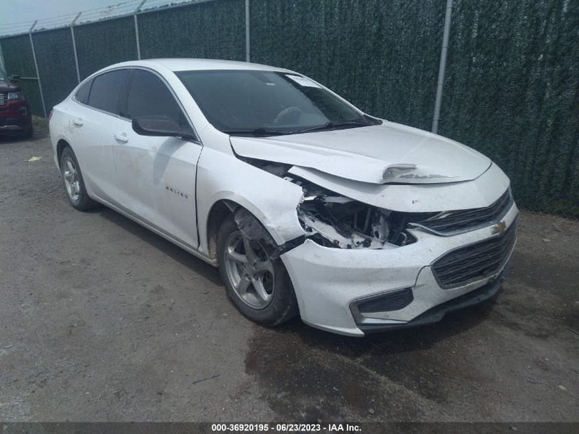 2016 CHEVROLET MALIBU LS - 1G1ZB5ST1GF298631