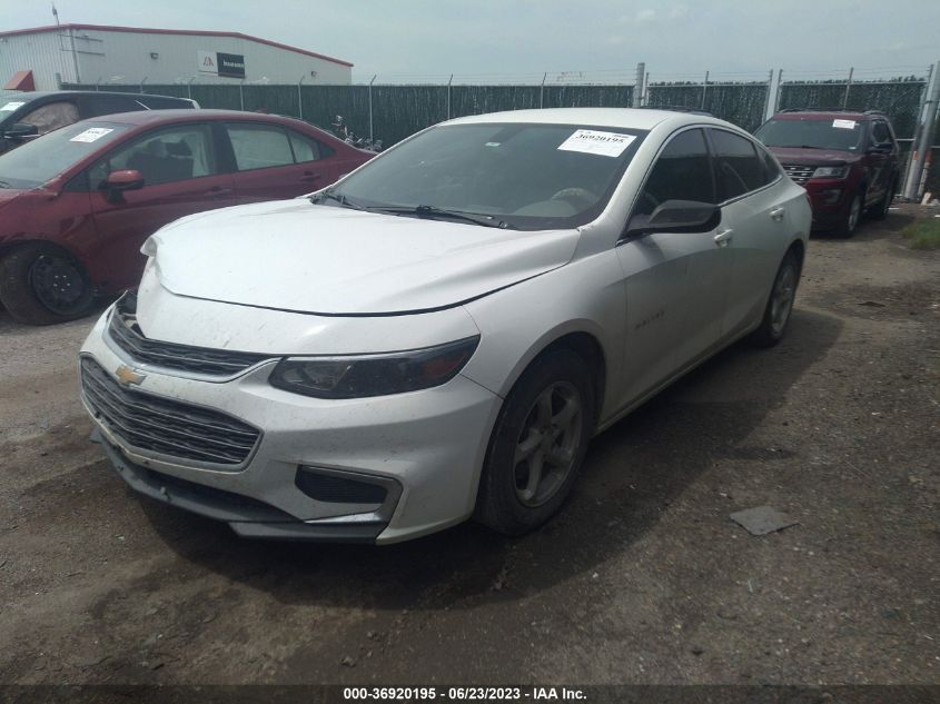 2016 CHEVROLET MALIBU LS - 1G1ZB5ST1GF298631
