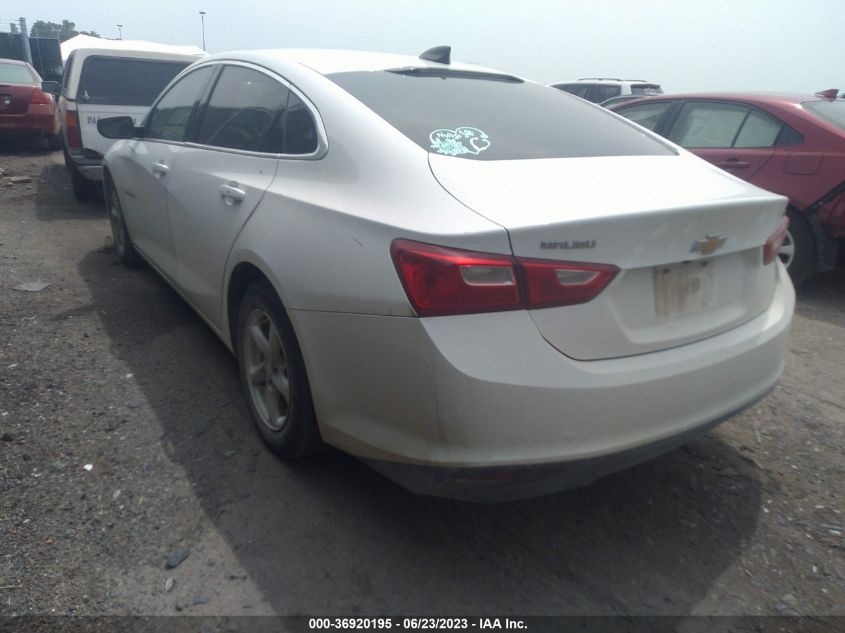 2016 CHEVROLET MALIBU LS - 1G1ZB5ST1GF298631
