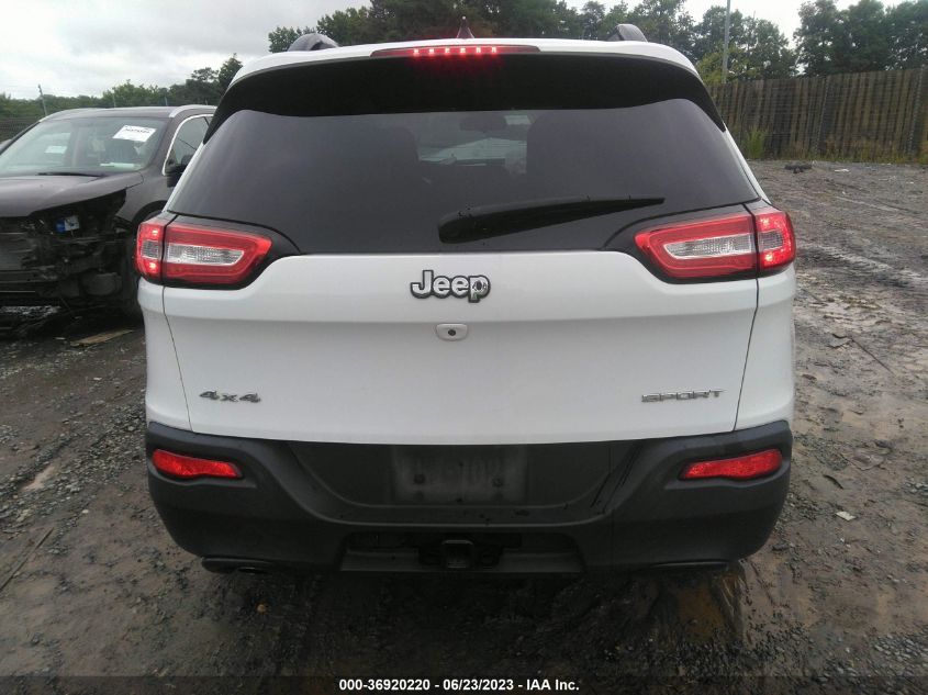 2016 JEEP CHEROKEE SPORT - 1C4PJMAB6GW206143