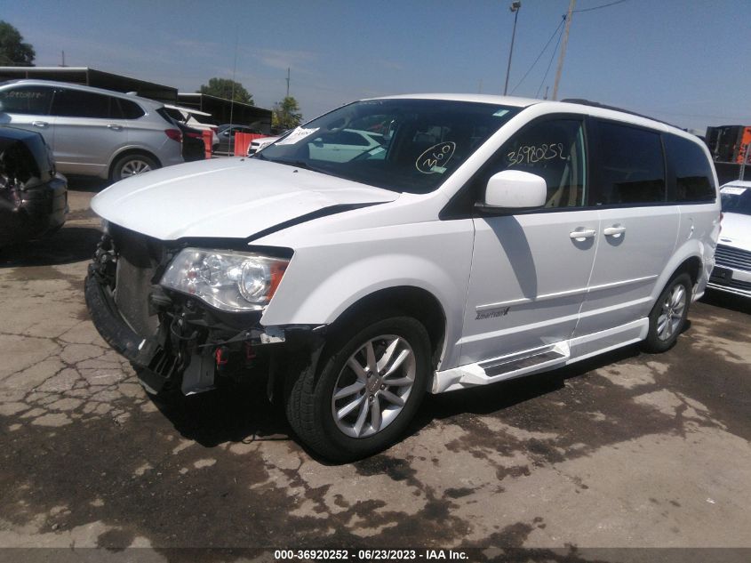 2014 DODGE GRAND CARAVAN SXT - 2C4RDGCG9ER320542