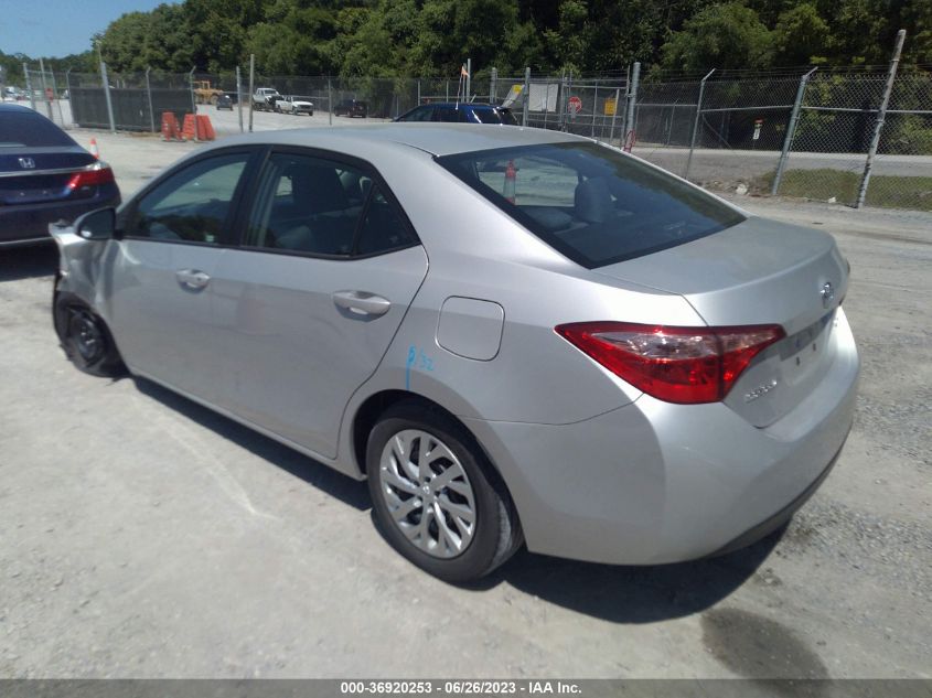 2019 TOYOTA COROLLA L/LE/SE/XLE/XSE - 5YFBURHE2KP926331