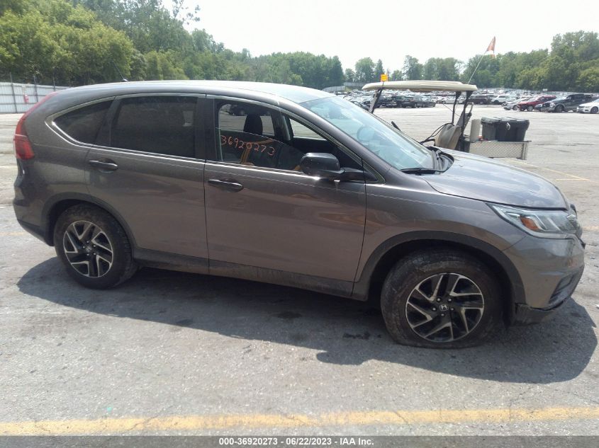 2016 HONDA CR-V SE - 5J6RM4H45GL030463