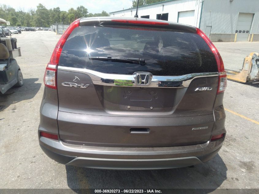 2016 HONDA CR-V SE - 5J6RM4H45GL030463