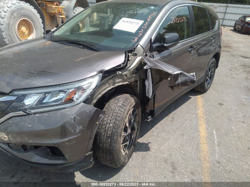 2016 HONDA CR-V SE - 5J6RM4H45GL030463