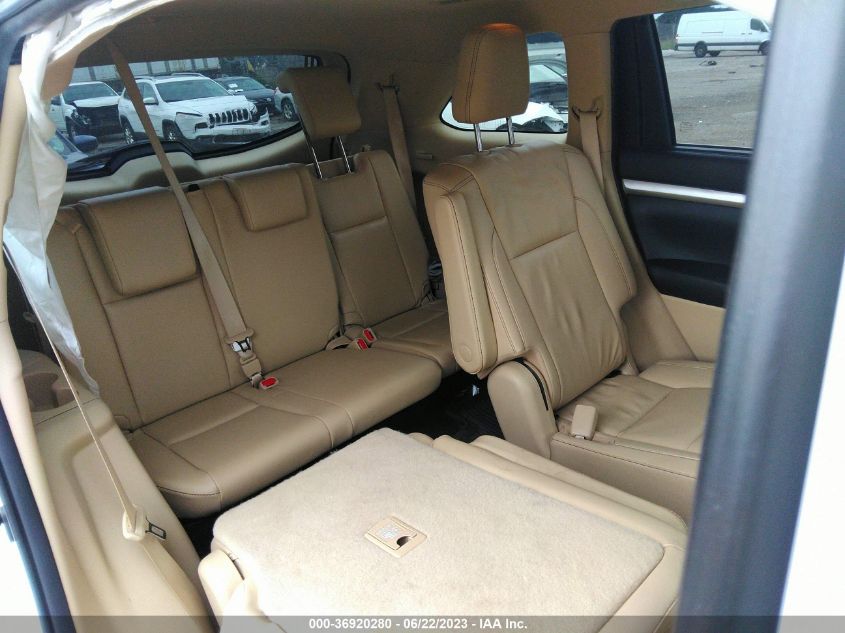 2019 TOYOTA HIGHLANDER SE/XLE - 5TDJZRFH1KS592469