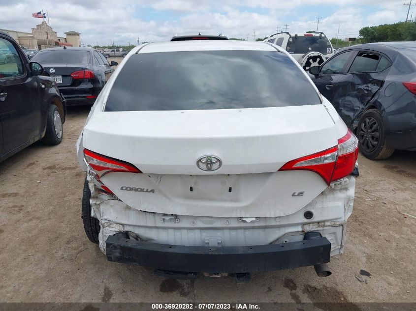 2014 TOYOTA COROLLA L/LE/S/S PLUS/LE PLUS - 5YFBURHE7EP103804