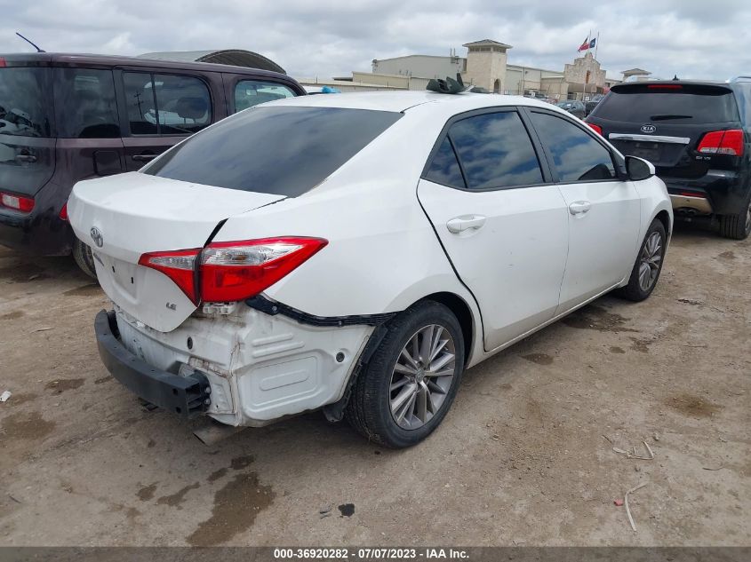 2014 TOYOTA COROLLA L/LE/S/S PLUS/LE PLUS - 5YFBURHE7EP103804