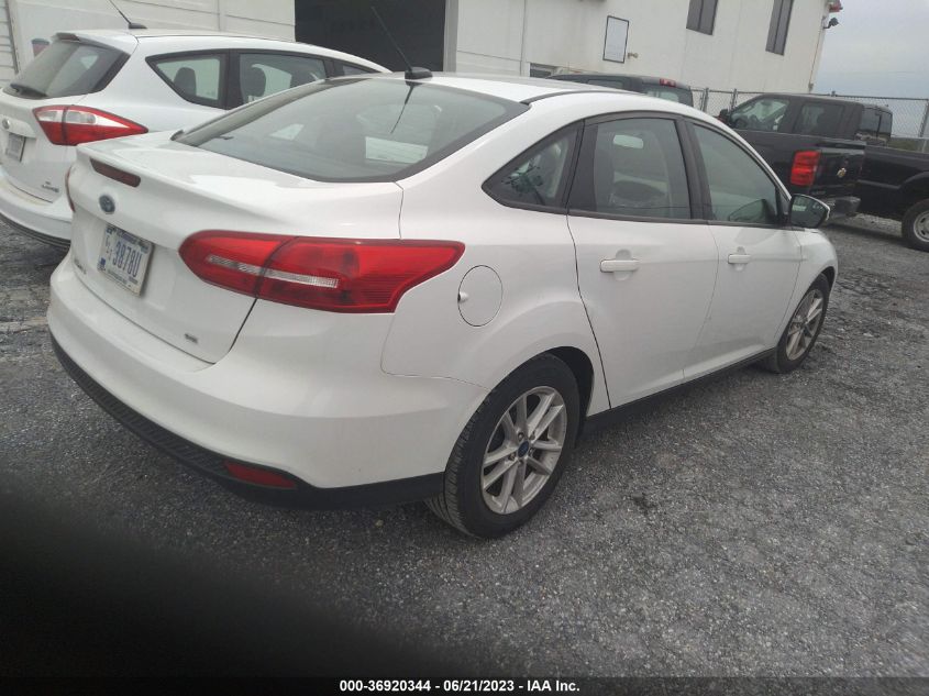 2017 FORD FOCUS SE - 1FADP3F2XHL309448