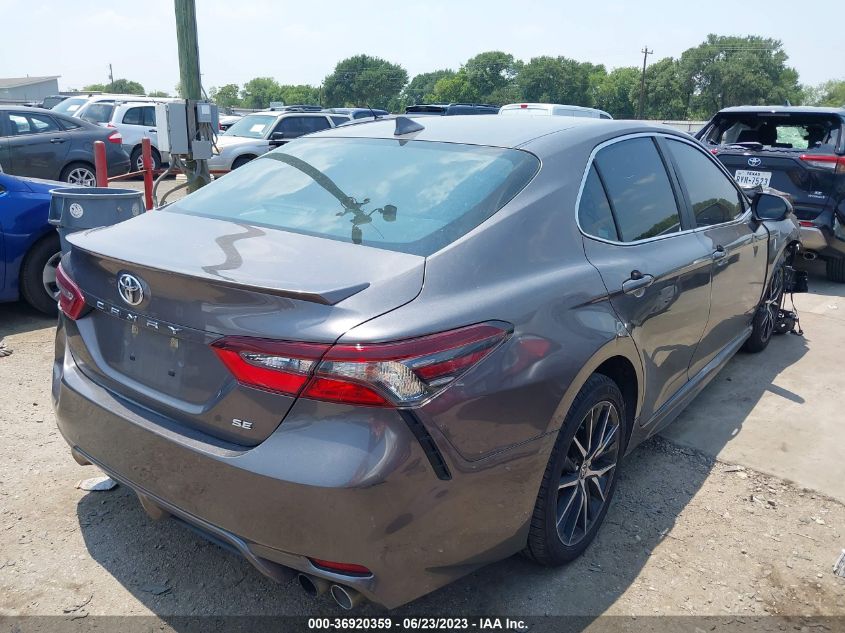 2021 TOYOTA CAMRY SE - 4T1G11AK5MU428478
