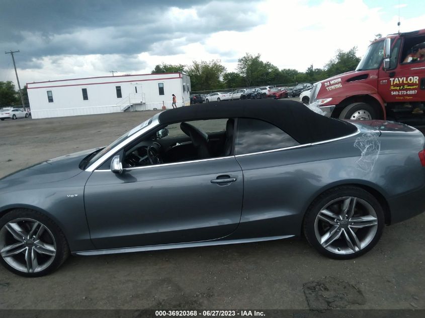 WAUCGAFH5CN004982 | 2012 AUDI S5