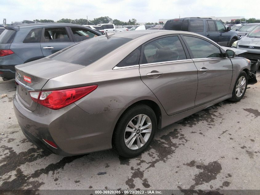 2014 HYUNDAI SONATA GLS - 5NPEB4AC4EH945088