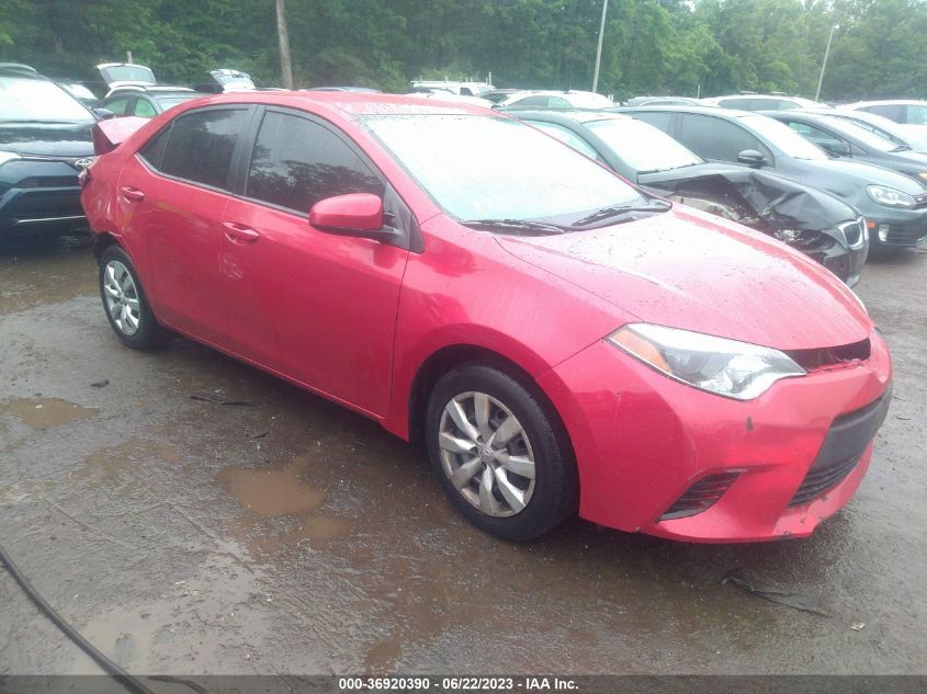 2014 TOYOTA COROLLA L/LE/S/S PLUS/LE PLUS - 5YFBURHE8EP145818