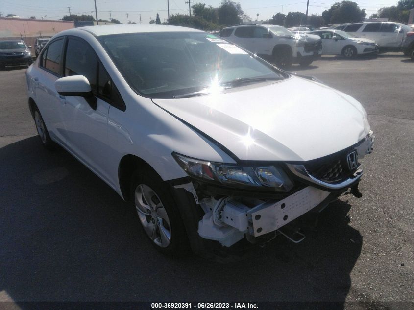 2015 HONDA CIVIC SEDAN LX - 19XFB2F56FE117598