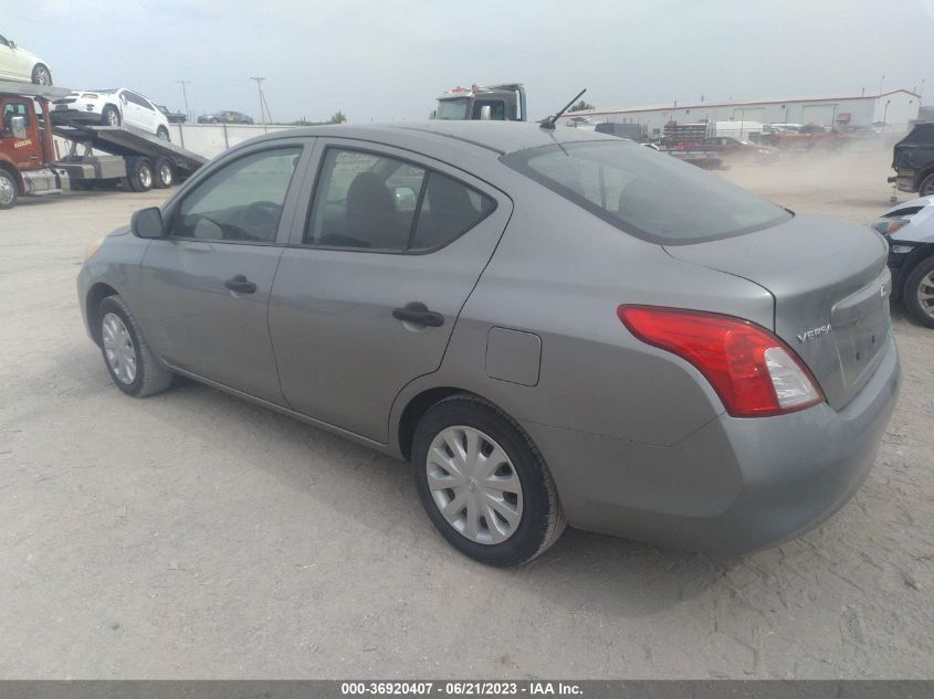 2014 NISSAN VERSA S - 3N1CN7AP9EL807164