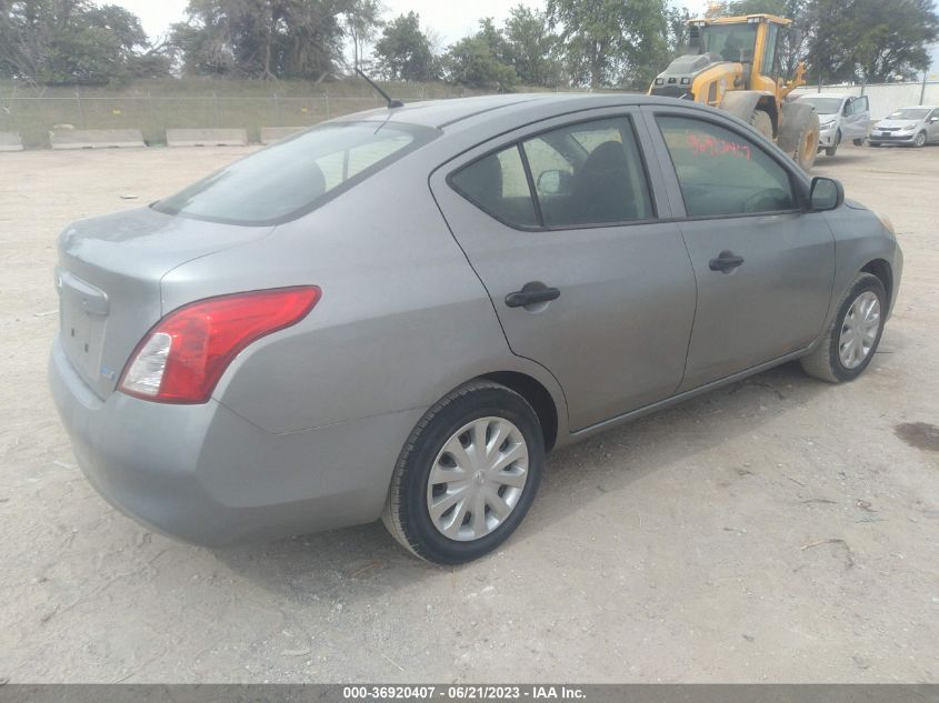 2014 NISSAN VERSA S - 3N1CN7AP9EL807164