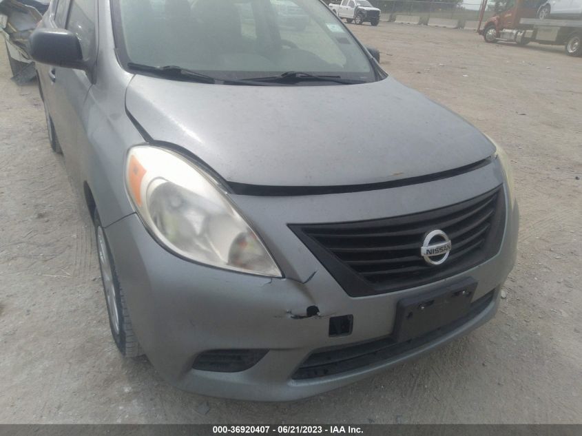 2014 NISSAN VERSA S - 3N1CN7AP9EL807164