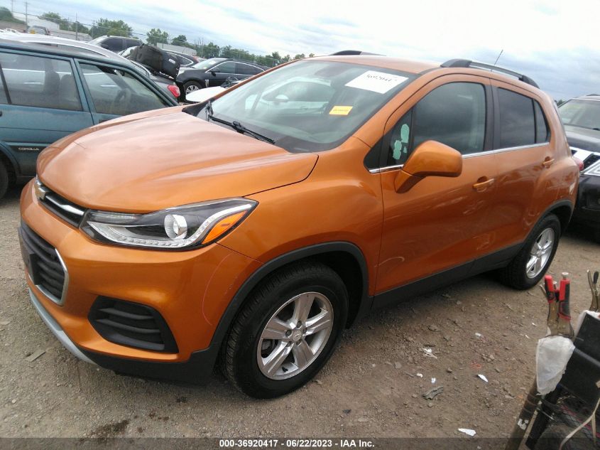 2017 CHEVROLET TRAX LT - 3GNCJLSB6HL149108